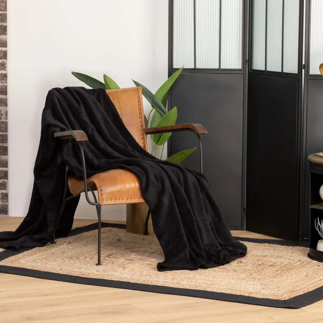 ATMOSPHERA Plaid microfibre Hot