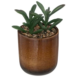 ATMOSPHERA Plante artificielle, pot céramique