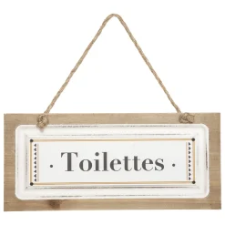 ATMOSPHERA Plaque de porte bois Online