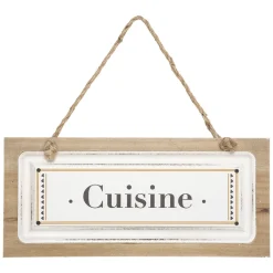 ATMOSPHERA Plaque de porte bois Online