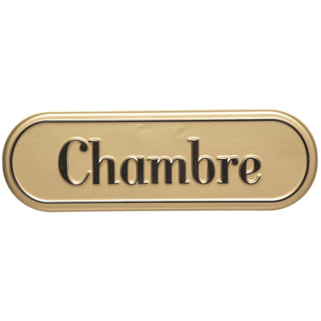 ATMOSPHERA Plaque de porte métal "Becky" New