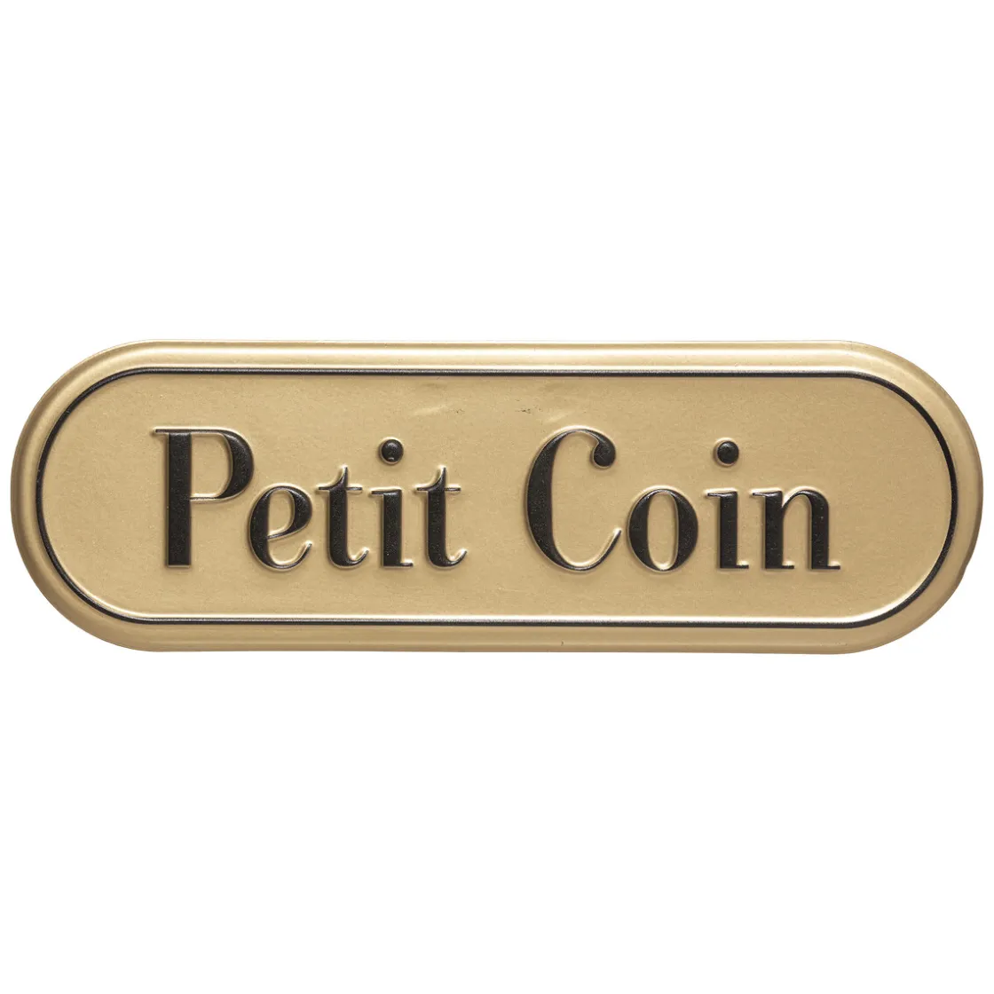 ATMOSPHERA Plaque de porte métal "Becky" New
