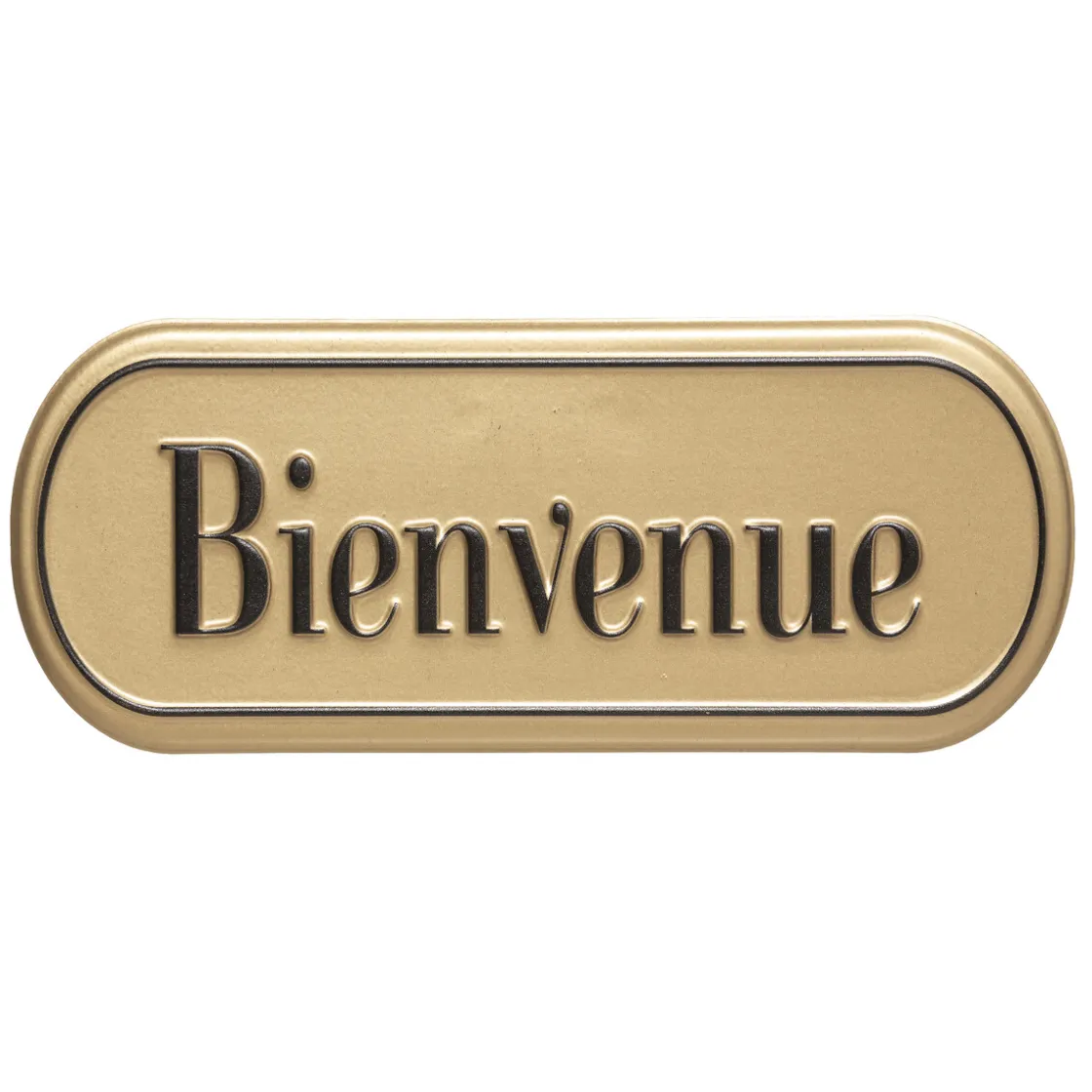 ATMOSPHERA Plaque de porte métal "Becky" New