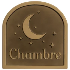 ATMOSPHERA Plaque porte métal 