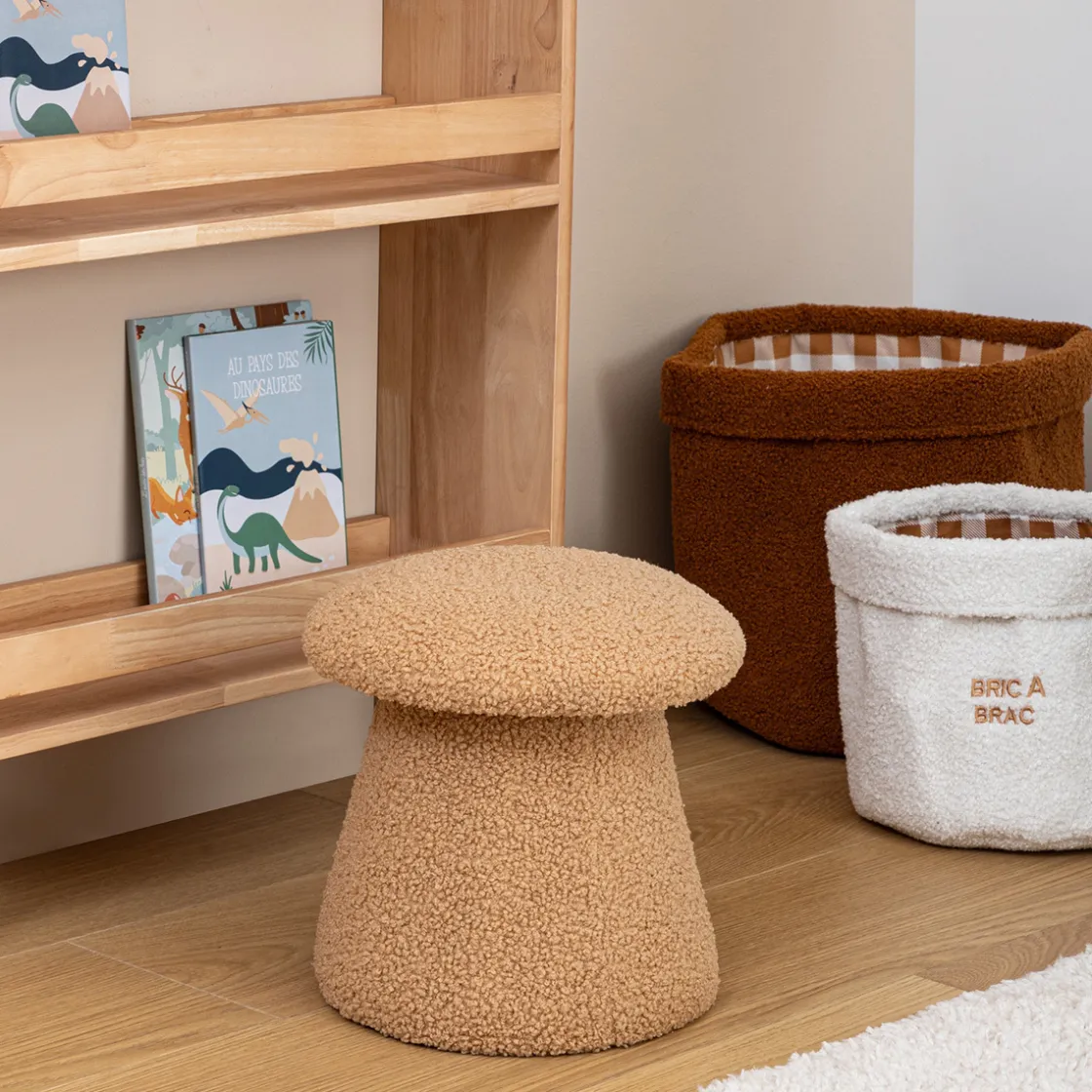 ATMOSPHERA Pouf bouclette enfant "Zopi" Online
