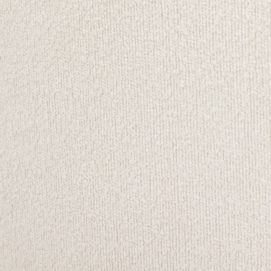 ATMOSPHERA Pouf coffre bouclette "Kaydi" Clearance