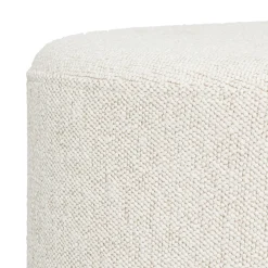 ATMOSPHERA Pouf galet bouclette