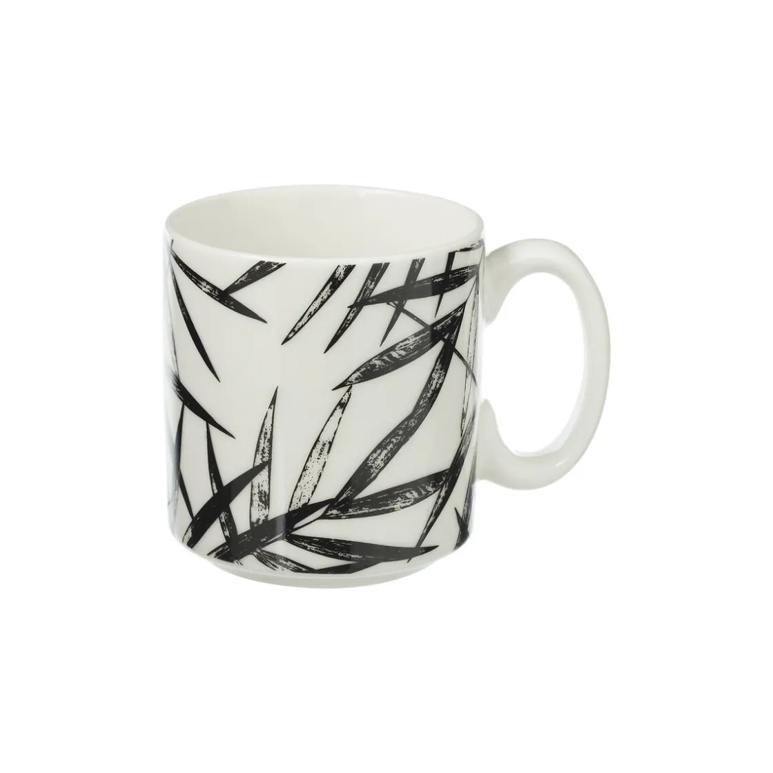 ATMOSPHERA Rack 4 mugs "Floral green" Outlet