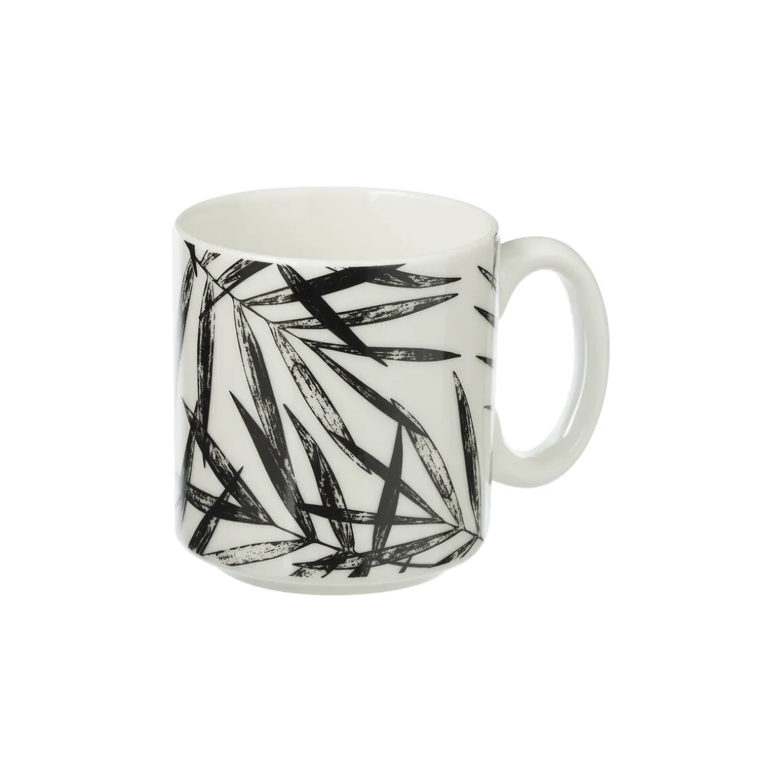 ATMOSPHERA Rack 4 mugs "Floral green" Outlet
