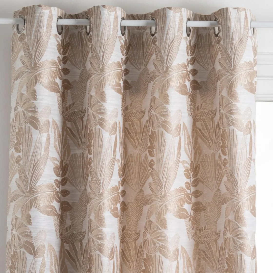 ATMOSPHERA Rideau "Bejuco", motifs jacquard Hot