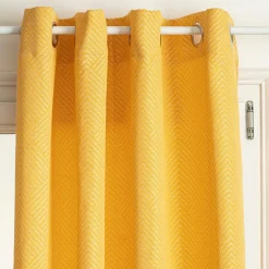 ATMOSPHERA Rideau "Géom", motifs jacquard Best