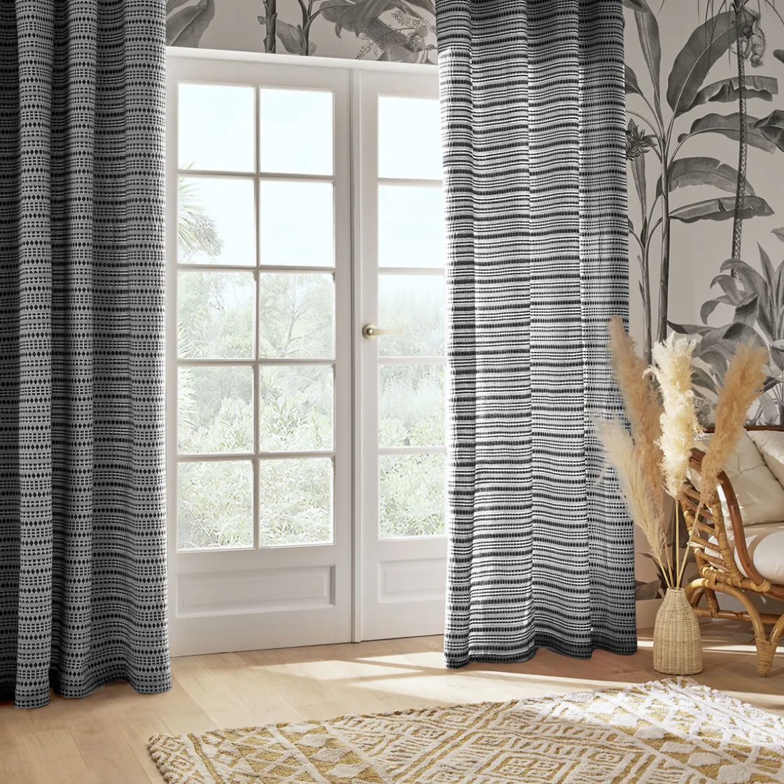 ATMOSPHERA Rideau jacquard "Micah" Sale