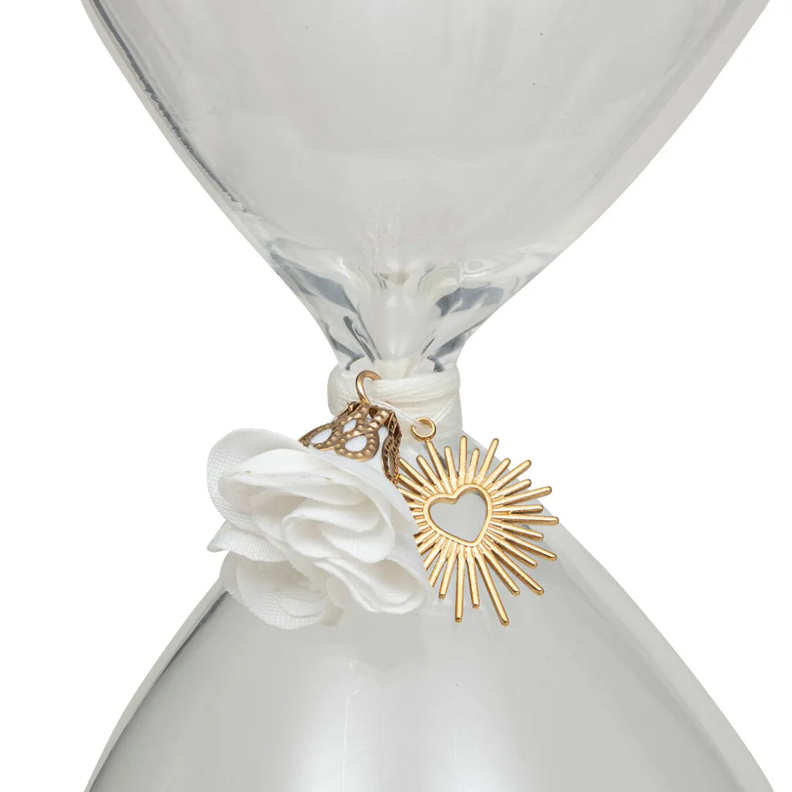 ATMOSPHERA Sablier en verre "Floral" Discount