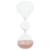ATMOSPHERA Sablier en verre "Wavy bliss"