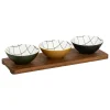 ATMOSPHERA Set apéritif 4 pièces "Family Corner" New