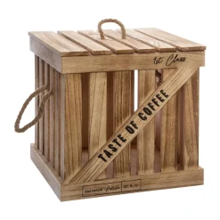 ATMOSPHERA Set de 3 boîtes cagettes 