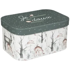ATMOSPHERA Set de 3 boîtes de rangement enfant