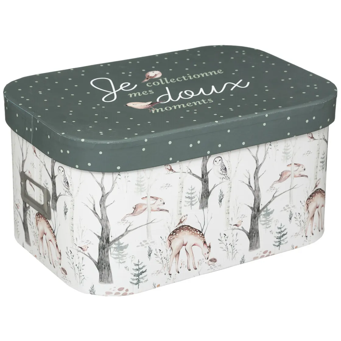 ATMOSPHERA Set de 3 boîtes de rangement enfant