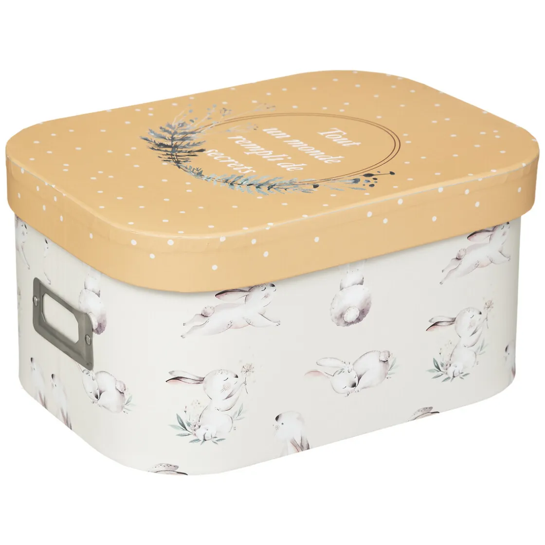 ATMOSPHERA Set de 3 boîtes de rangement enfant