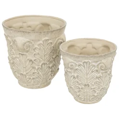 ATMOSPHERA Set de 2 cache-pots "Little cottage" Discount