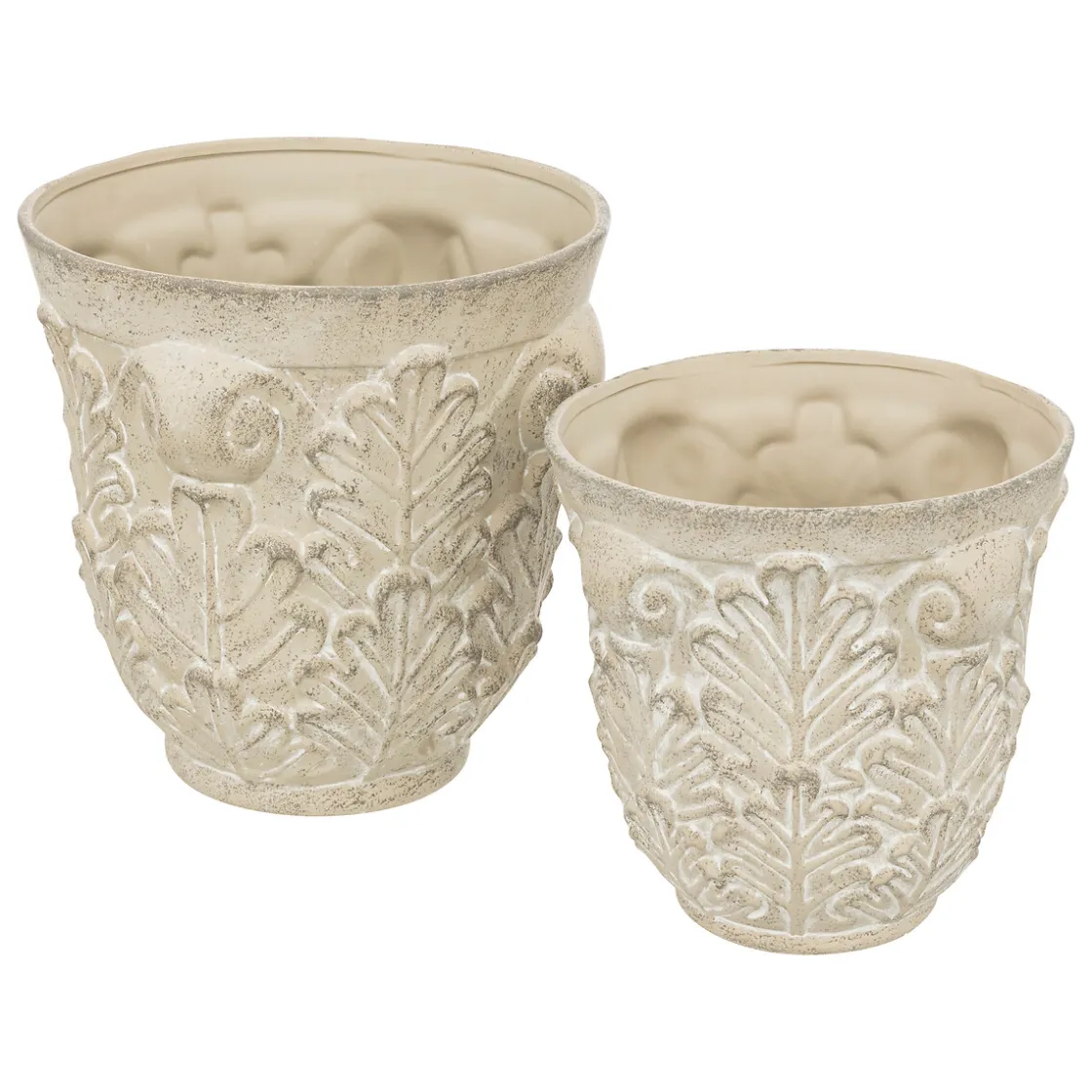 ATMOSPHERA Set de 2 cache-pots "Little cottage" Discount