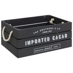 ATMOSPHERA Set de 3 cagettes bois "Denys" Online