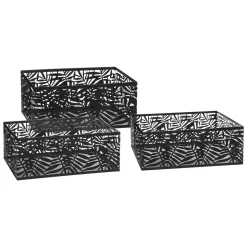 ATMOSPHERA Set de 3 cagettes "Pop" New