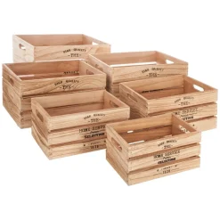 ATMOSPHERA Set de 6 caisses "Facto" Discount