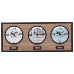 ATMOSPHERA Set de 3 horloges "Natalino" Hot
