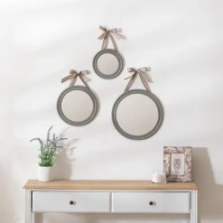 ATMOSPHERA Set de 3 miroirs ronds "Alexia" Hot