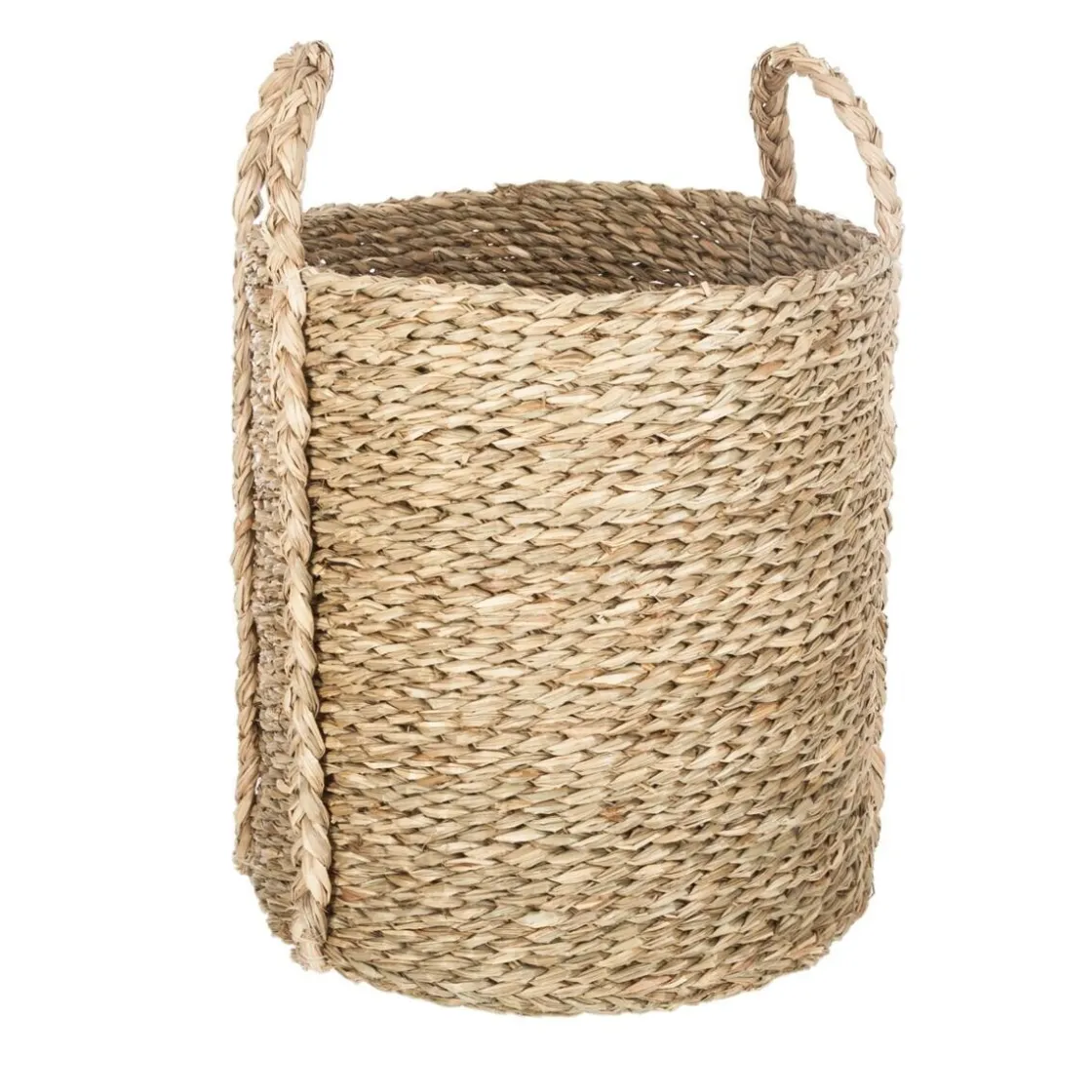 ATMOSPHERA Set de 3 paniers à anses ronds Discount