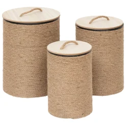 ATMOSPHERA Set de 3 paniers "Bill" Best