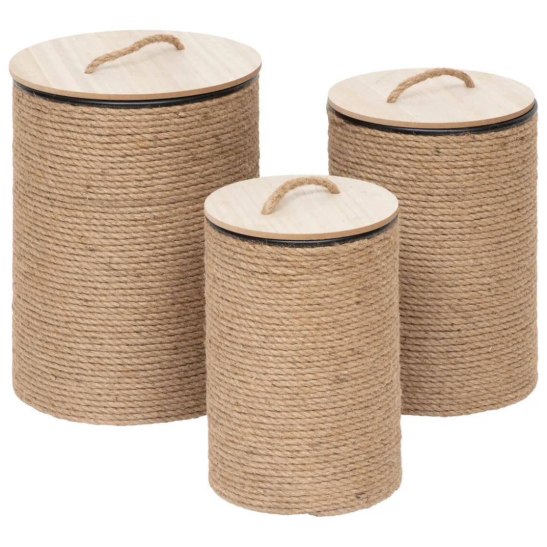 ATMOSPHERA Set de 3 paniers "Bill" Best