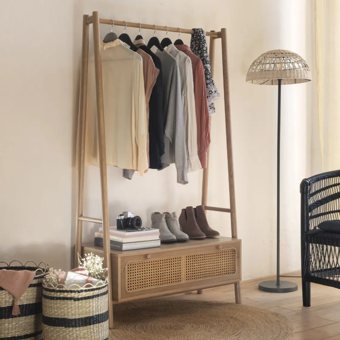 ATMOSPHERA Set de 2 paniers "Jada" Sale