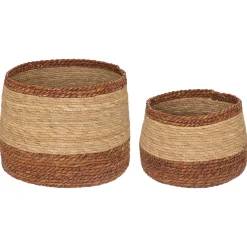 ATMOSPHERA Set de 2 paniers ronds "Lena" Best