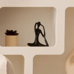 ATMOSPHERA Statuette femme, résine New