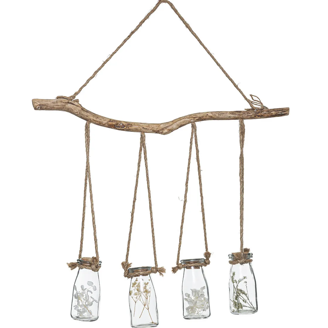 ATMOSPHERA Suspension de 4 fleurs sechées