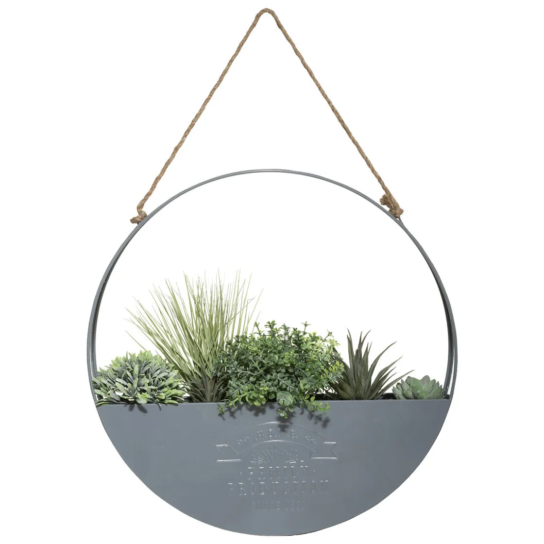 ATMOSPHERA Suspension de 4 plantes artificielles "House" en pot Best