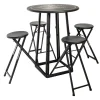 ATMOSPHERA Table 4 chaises d'extérieur Hot