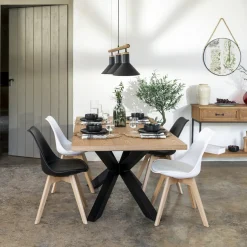 ATMOSPHERA Table à manger extensible "Olaf" Outlet