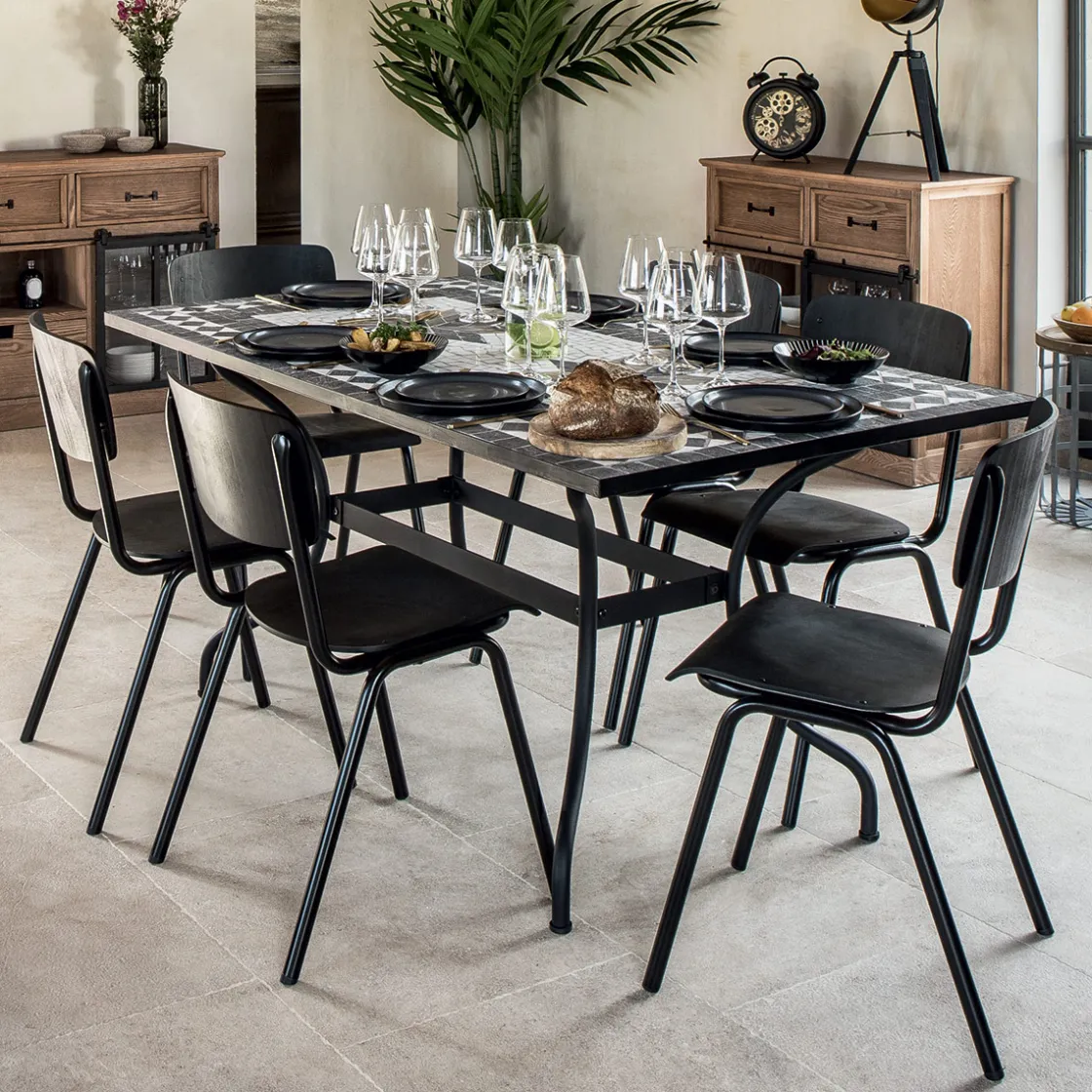 ATMOSPHERA Table à manger rectangulaire "Kipos" Sale