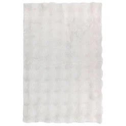 ATMOSPHERA Tapis fausse fourrure 3D "Zephy" Clearance