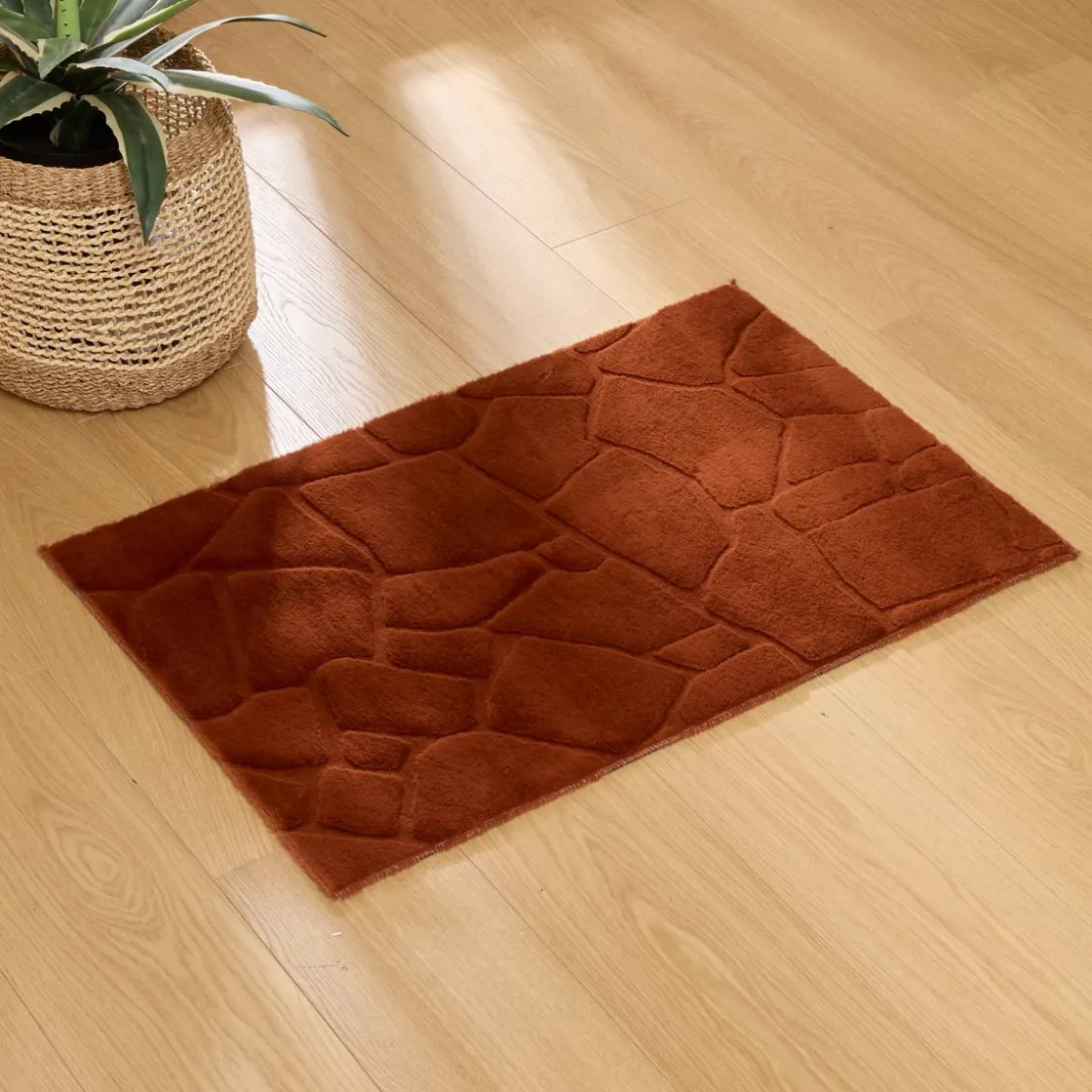 ATMOSPHERA Tapis fausse fourrure "Onina" Hot
