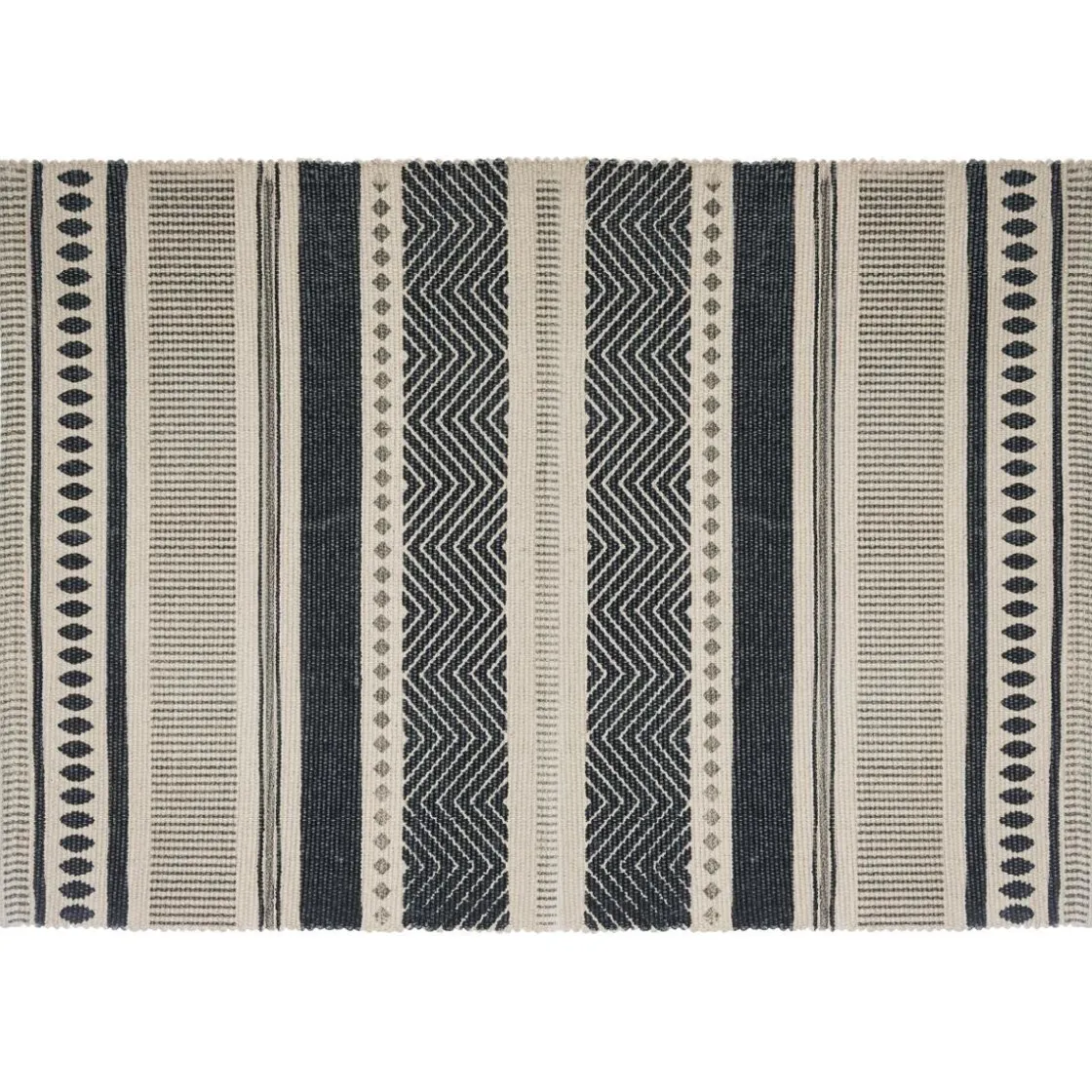 ATMOSPHERA Tapis imprimé, coton Discount