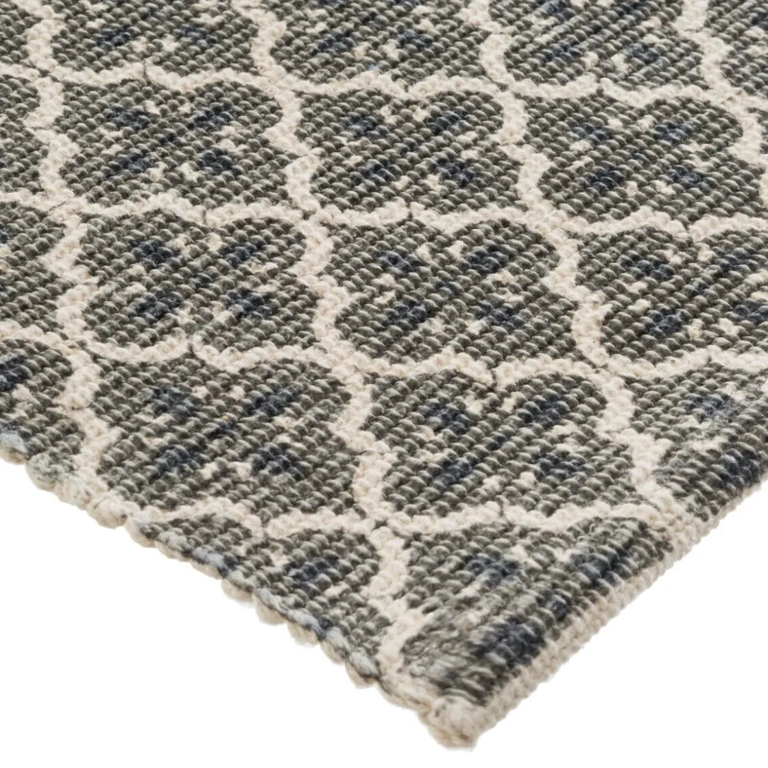 ATMOSPHERA Tapis imprimé, coton Discount