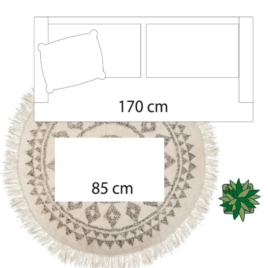 ATMOSPHERA Tapis "Living", jute Online