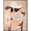 ATMOSPHERA Toile encadrée "Femme"