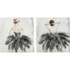 ATMOSPHERA Toile imprimée "Danseuse" New