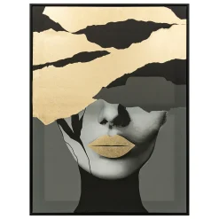 ATMOSPHERA Toile imprimée encadrée "Anaelle" Sale