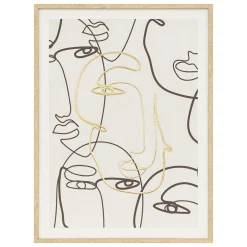 ATMOSPHERA Toile imprimée encadrée "Coralie" Online
